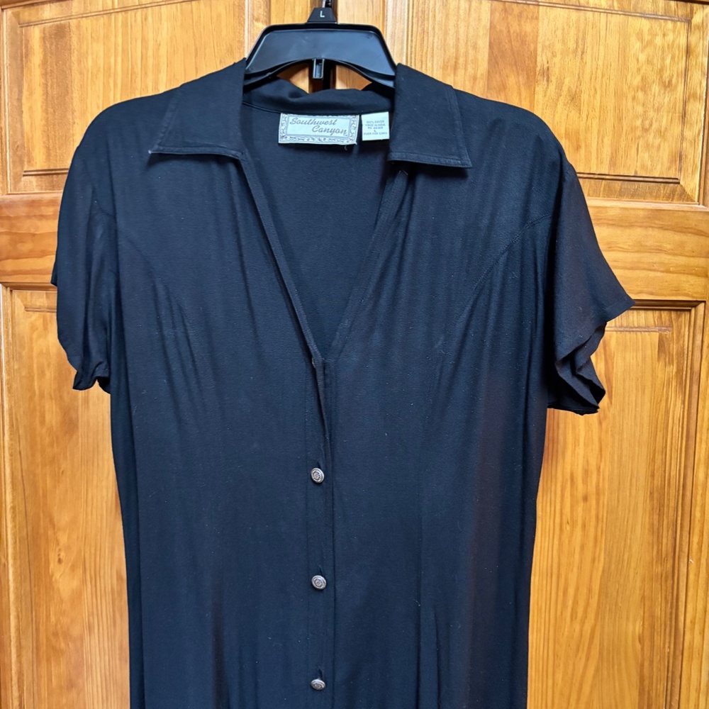 Black Maxi Dress - Picture 3 of 11